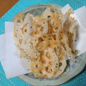 れんこんの磯辺揚げ